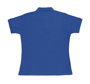 Polo publicitaire femme manches courtes | Hazel Royal Blue