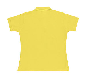 Polo publicitaire femme manches courtes | Hazel Yellow