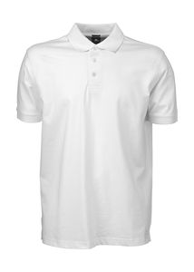 Polo publicitaire homme manches courtes | Ribe White