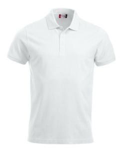 Polo publicitaire manches courtes | Classic Lincoln S/S White