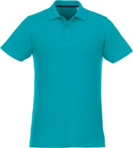 Polo personnalisé | Helios H Aqua blue