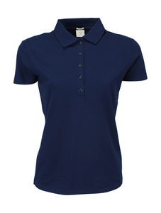 Polo publicitaire cintré femme manches courtes | Sabro Navy