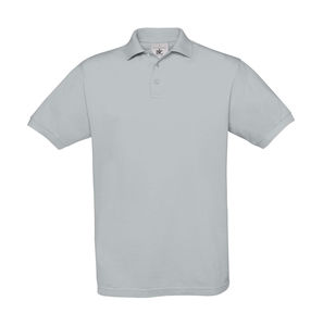 Polo publicitaire homme manches courtes | Safran Piqué Polo Pacific Grey