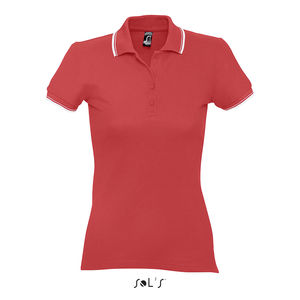 Polo publicitaire femme | Practice Women Rouge