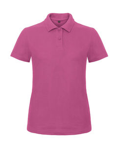 Polo femme personnalisé | ID.001 women Piqué Polo Fuchsia