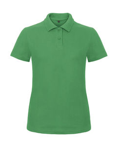 Polo femme personnalisé | ID.001 women Piqué Polo Kelly Green