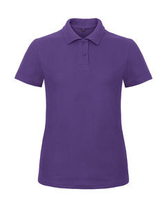 Polo femme personnalisé | ID.001 women Piqué Polo Purple