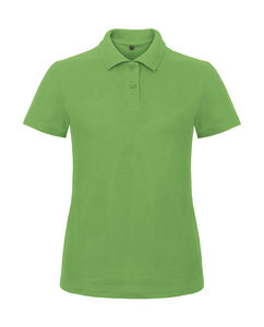 Polo femme personnalisé | ID.001 women Piqué Polo Real Green