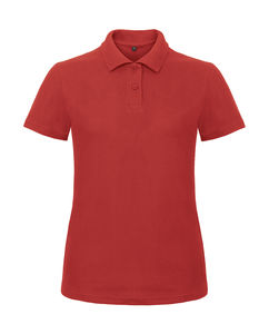 Polo femme personnalisé | ID.001 women Piqué Polo Red