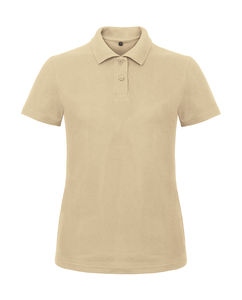 Polo femme personnalisé | ID.001 women Piqué Polo Sand