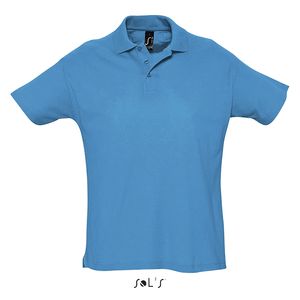 Polo publicitaire homme | Summer II Aqua