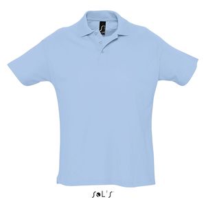 Polo publicitaire homme | Summer II Ciel