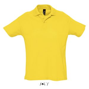 Polo publicitaire homme | Summer II Jaune