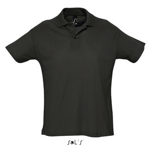 Polo publicitaire homme | Summer II Noir