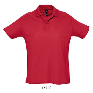 Polo publicitaire homme | Summer II Rouge