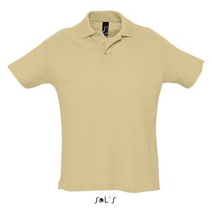 Polo publicitaire homme | Summer II Sable