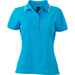 Polo Publicitaire - Dukoo Turquoise