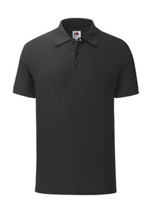 Polo publicitaire unisexe manches courtes cintré | 65/35 Tailored Fit Polo Black 1