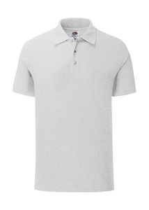 Polo publicitaire unisexe manches courtes cintré | 65/35 Tailored Fit Polo Heather Grey 1