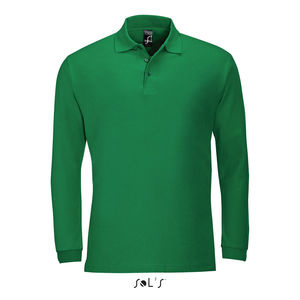 Polo publicitaire homme | Winter II Vert prairie