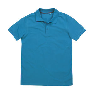 Polo publicitaire homme manches courtes | Harper Polo Hawaii Blue