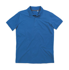 Polo publicitaire homme manches courtes | Harper Polo King Blue