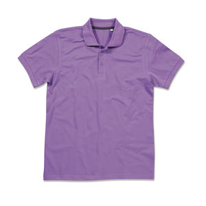 Polo publicitaire homme manches courtes | Harper Polo Lavender Purple