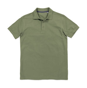 Polo publicitaire homme manches courtes | Harper Polo Military Green