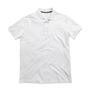 Polo publicitaire homme manches courtes | Harper Polo White