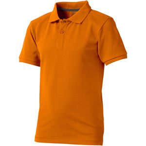 Polo personnalisé manches courtes enfant Calgary Orange