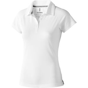 Polo publicitaire cool fit manches courtes pour femmes Ottawa Blanc