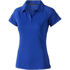 Polo publicitaire cool fit manches courtes pour femmes Ottawa Bleu