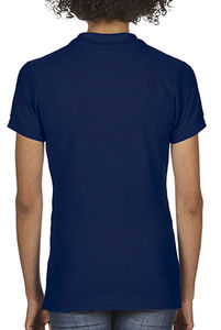 Polo femme softstyle double piqué personnalisé | Estevan Navy