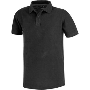 Polo personnalisé manches courtes pour hommes Primus Noir