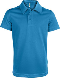 Dallu | Polos publicitaire Aqua blue