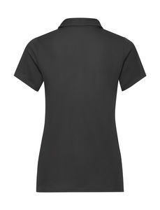 Polo personnalisé femme manches courtes | Ladies Performance Polo Black