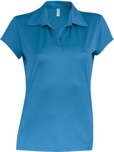 Pooffy | Polos publicitaire Aqua blue