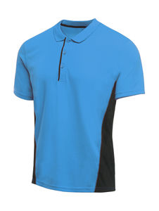T-shirt publicitaire homme à manches courtes | Salt Lake Oxford Blue