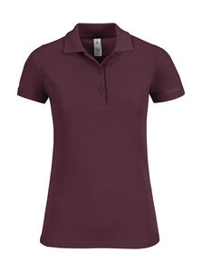 Polo femme safran timeless personnalisé | Safran Timeless women Polo Burgundy