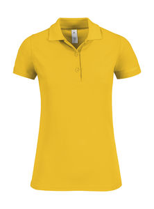 Polo femme safran timeless personnalisé | Safran Timeless women Polo Gold