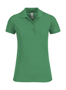 Polo femme safran timeless personnalisé | Safran Timeless women Polo Kelly Green