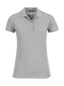 Polo femme safran timeless personnalisé | Safran Timeless women Polo Pacific Grey