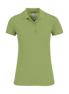 Polo femme safran timeless personnalisé | Safran Timeless women Polo Pistachio