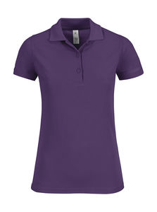 Polo femme safran timeless personnalisé | Safran Timeless women Polo Purple