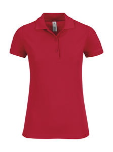 Polo femme safran timeless personnalisé | Safran Timeless women Polo Red