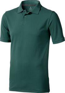 Polo personnalisé manches courtes pour hommes Calgary Vert forêt
