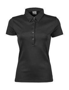 Polo publicitaire femme manches courtes | Solberg Black