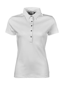 Polo publicitaire femme manches courtes | Solberg White