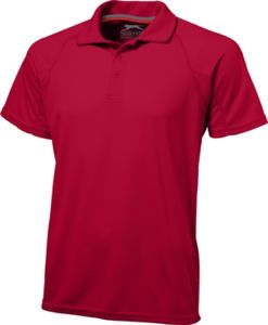 Polo personnalisé de sport manches courtes pour hommes Game Rouge