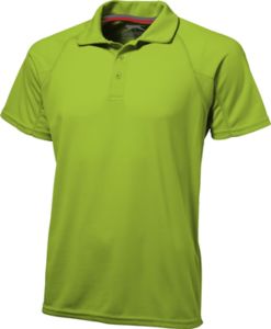 Polo personnalisé de sport manches courtes pour hommes Game Vert pomme